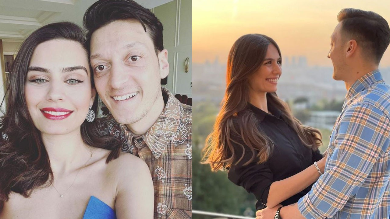 Amine Gülşe Ile Mesut Özil Den Romantik Yıldönümü Kutlaması