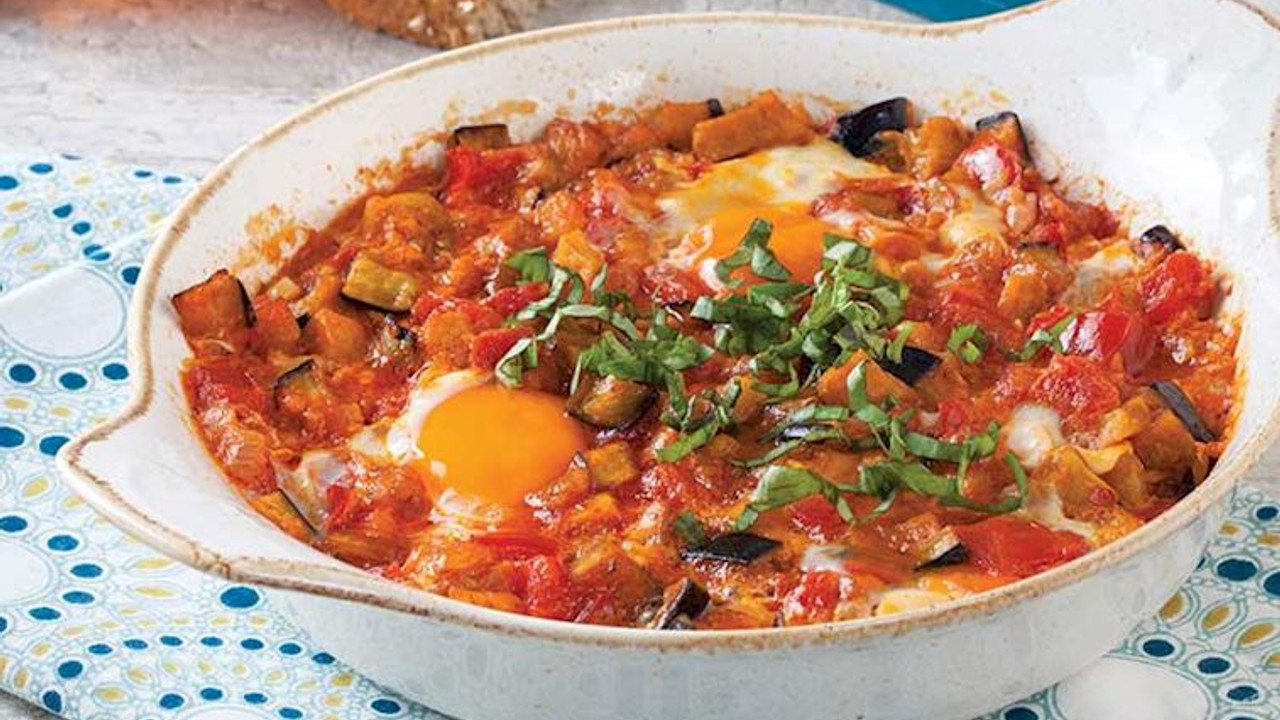 Patlıcanlı menemen