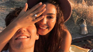 Ebru Şahin ve Cedi Osman evleniyor: Ünlü oyuncunun yüzüğü merak konusu