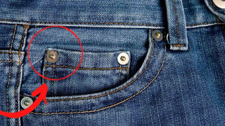 Kot pantolonlardaki küçük metal parçalar (perçin) aslında ne işe yarıyor