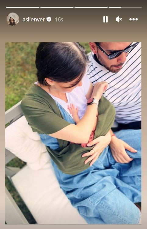 Aslı Enver'den bebeğiyle yeni paylaşım - Resim : 1