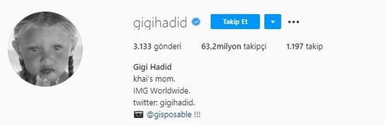 Gigi ve Zayn’ın bebeğinin adı: Khai Hadid Malik - Resim : 1