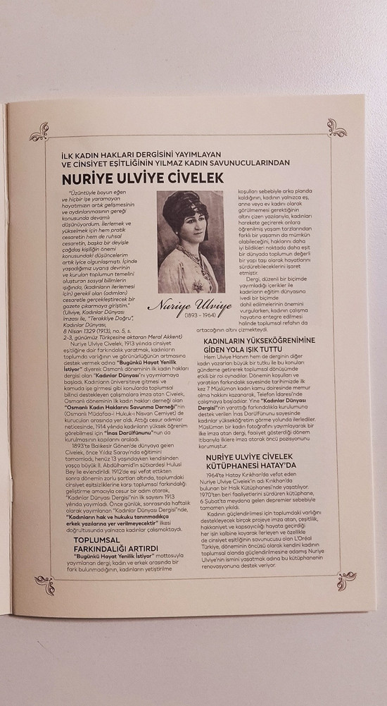 111 yıl önce basılan Osmanlı’nın ilk kadın hakları dergisi yeniden yayımlandı - Resim : 2