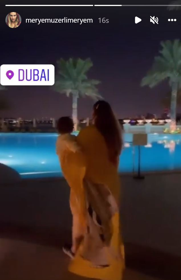Meryem Uzerli kızlarıyla Dubai'de tatilde! Eğlenceli anları sosyal meydadan paylaştı - Resim : 1