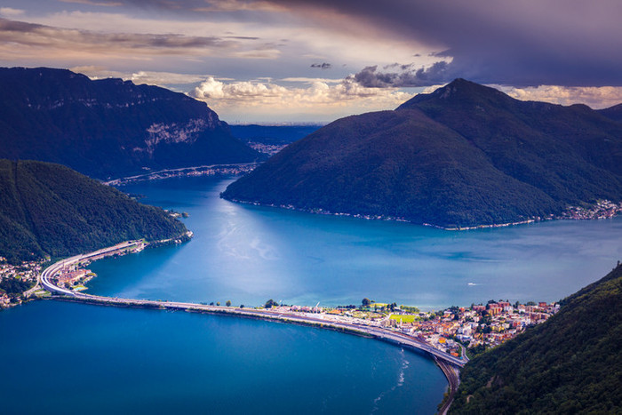 Lugano gölü