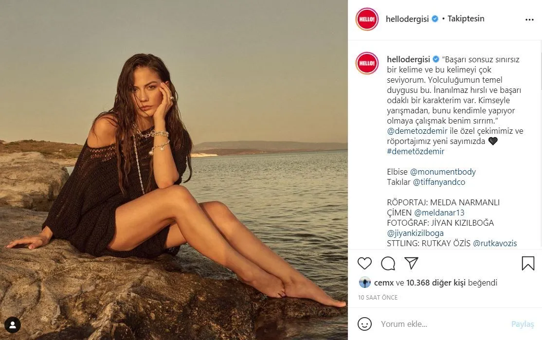 Demet Özdemir: Başarı odaklı bir yapım var