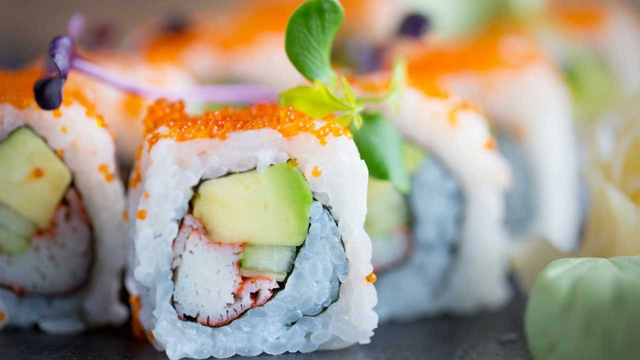 Uramaki sushi tarifi
