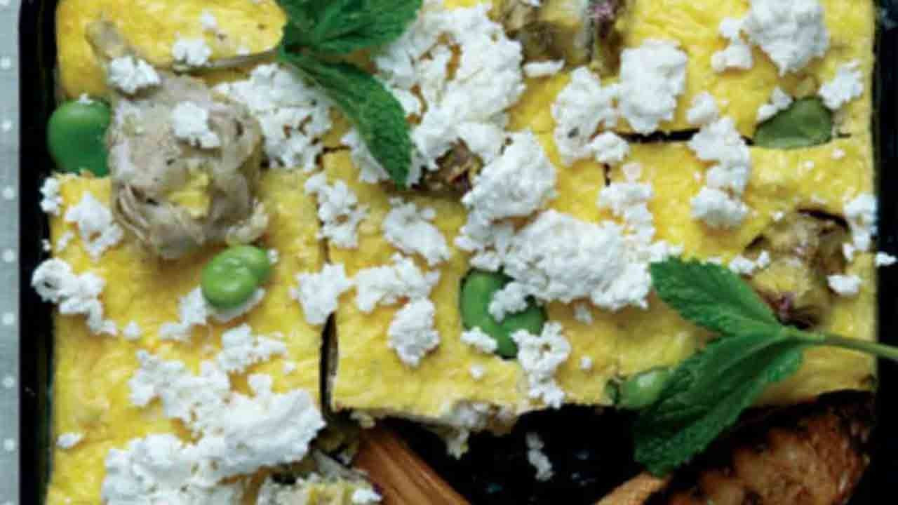 Baklalı ve enginarlı omlet nasıl yapılır? Enginarı sevdirecek lezzet baklalı ve enginarlı omlet tarifi