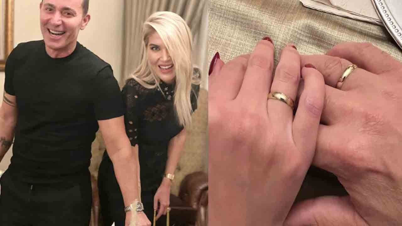 Mustafa Sandal ve Melis Sütşurup nişanlandı