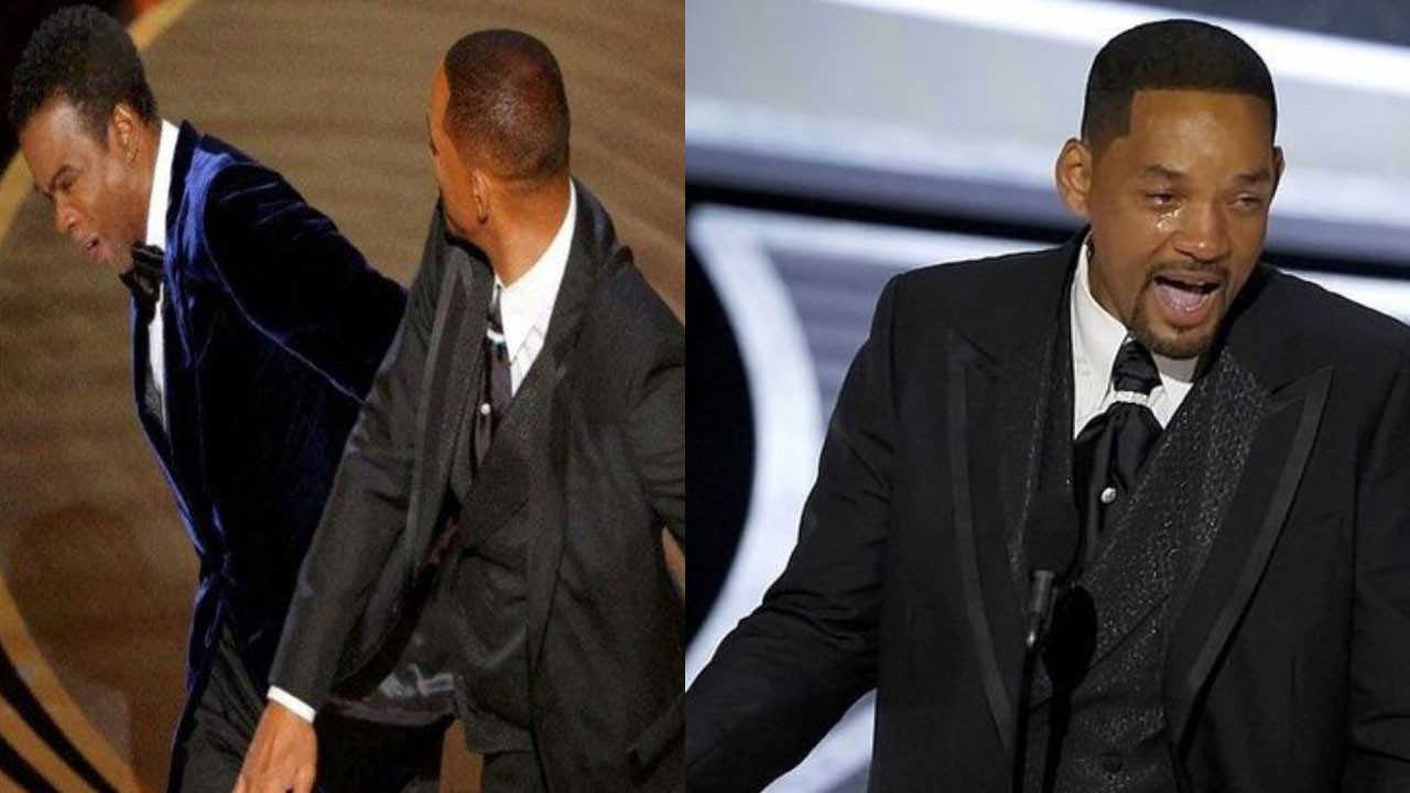 Chris Rock'a tokat atan Will Smith'in cezası belli oldu! 10 yıl Oscar'a giremeyecek