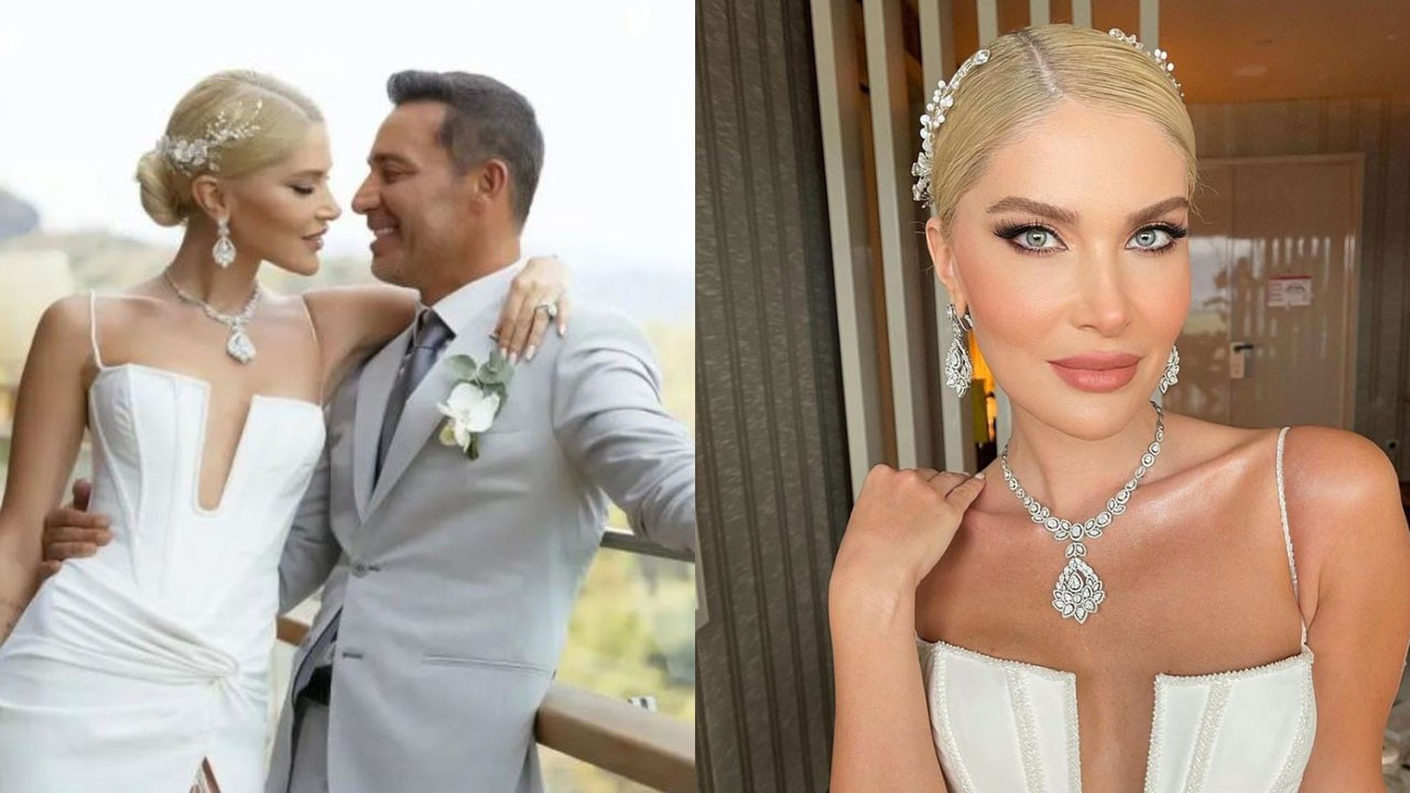 Bir hafta önce evlenen Mustafa Sandal ve Melis Sütşurup çifti düğün yaptı! İşte düğünden görüntüler
