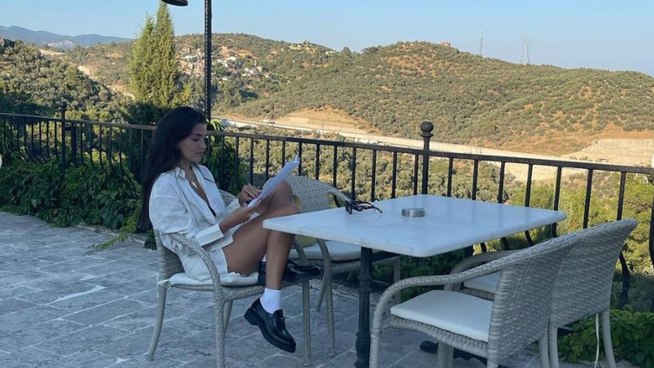 Kaz Dağları'nda tatil yapan Hande Erçel, piknik keyfini takipçileriyle paylaştı