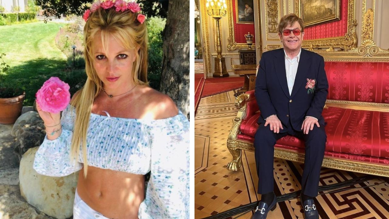 Britney Spears, Elton John ile müzik hayatına geri dönüş yapacak