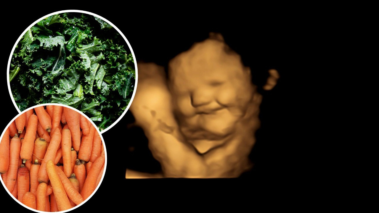 Havuç ve lahana: Anne karnındaki bebeklerin şaşırtan tepkisi