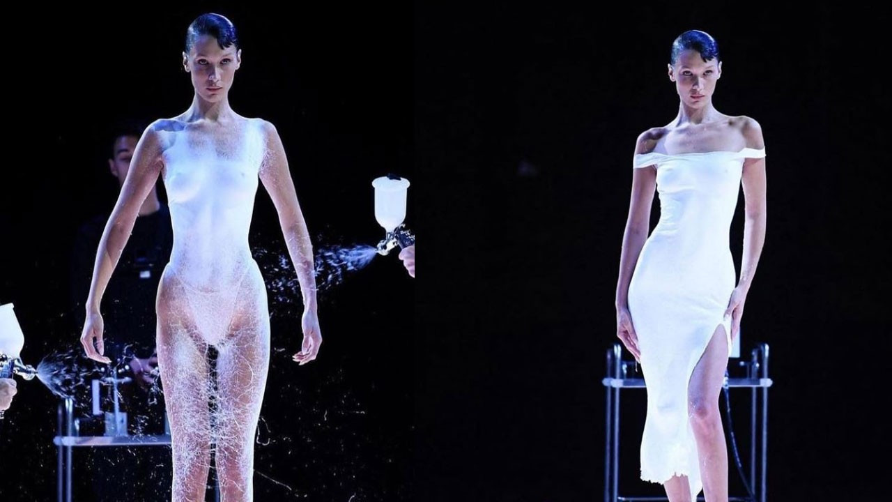 Bella Hadid'in sürpriz kıyafetinin arkasındaki teknoloji ne?