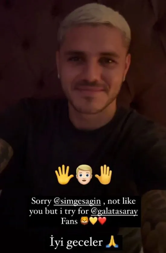 Icardi'den 'Aşkın Olayım' performansı
