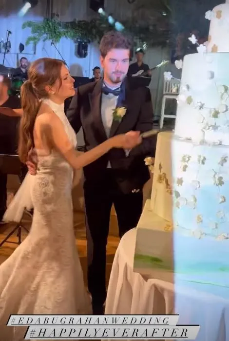 Eda Ece ile Buğrahan Tuncer evlendi