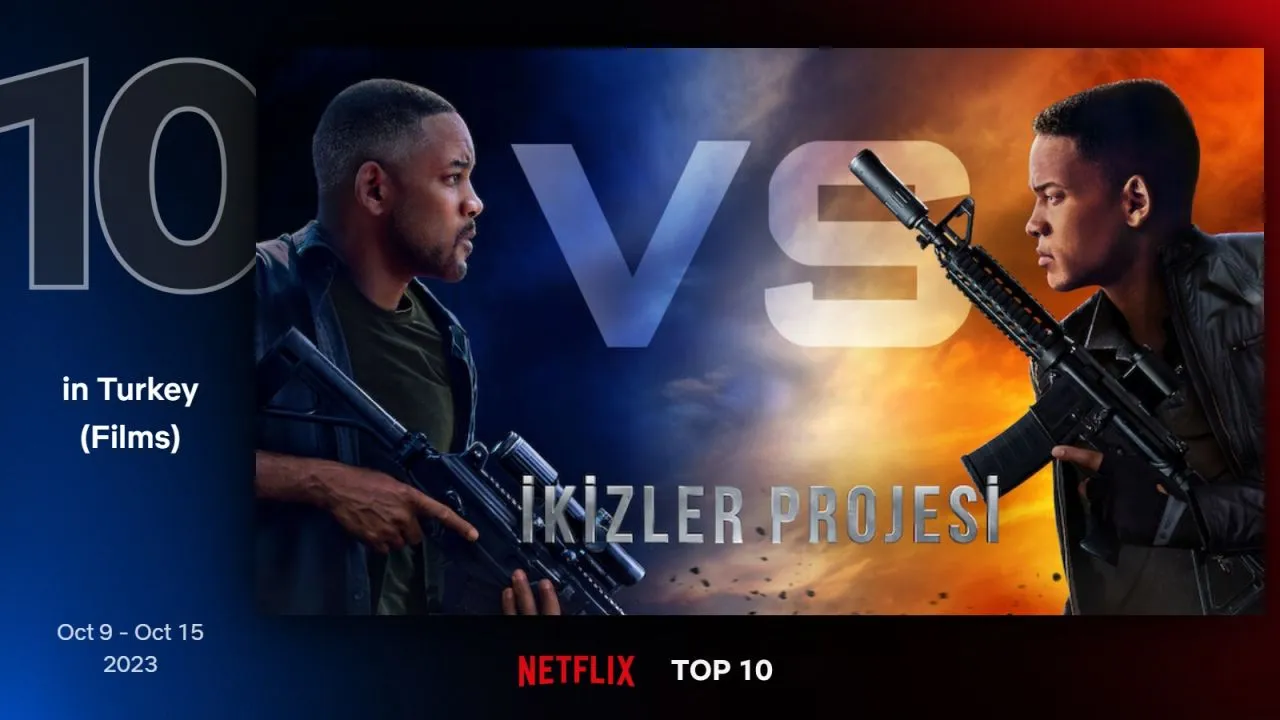 9-15 Ekim Netflix'te Türkiye'de geçen hafta en çok izlenen 10 film