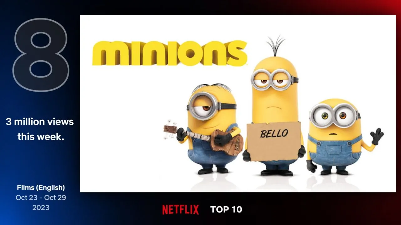 Netflix'te geçen hafta en çok izlenen İngilizce 10 film (23-29 Ekim)