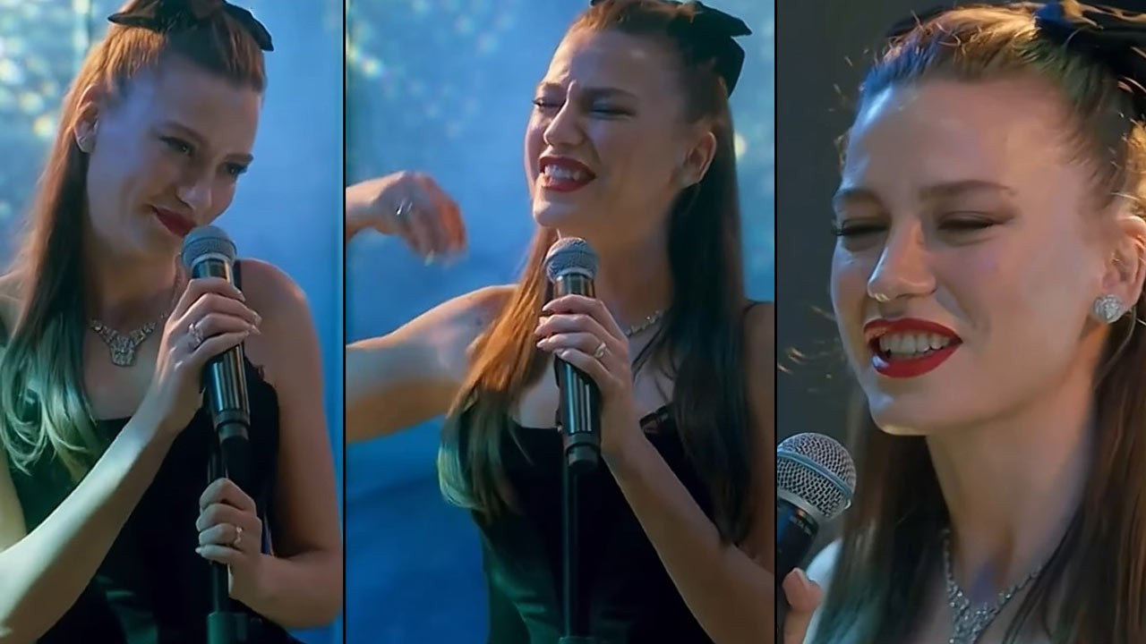 Serenay Sarıkaya'nın 'Aile'deki şarkı performansına yorum yağdı