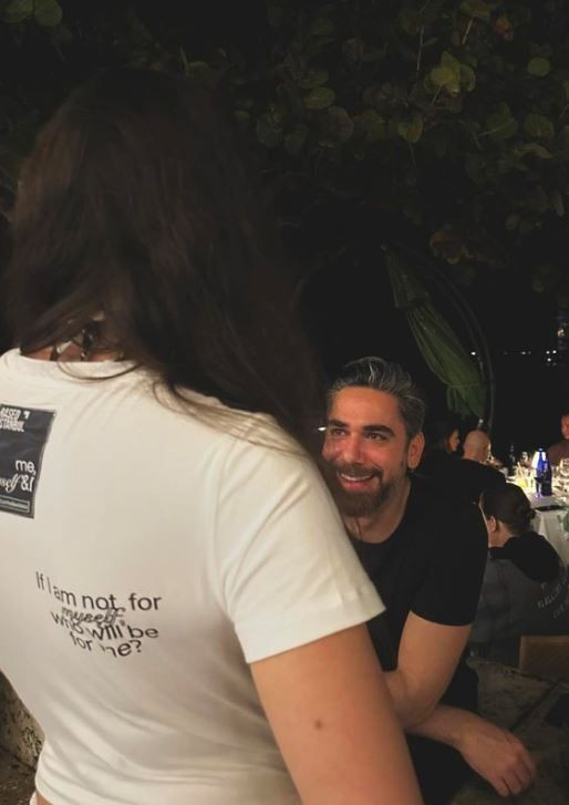 Neslihan Atagül'den Kadir Doğulu'ya romantik kutlama: "Sen gel yavrum şöyle..."