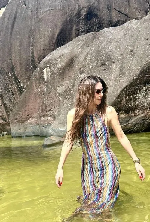 Defne Samyeli, Maldivler'e gitti! Tatil pozlarını paylaştı