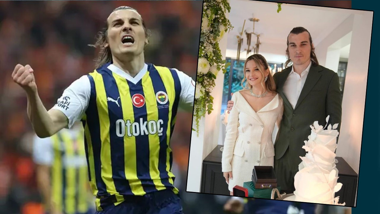 Fenerbahçeli futbolcu Çağlar Söyüncü nişanlandı