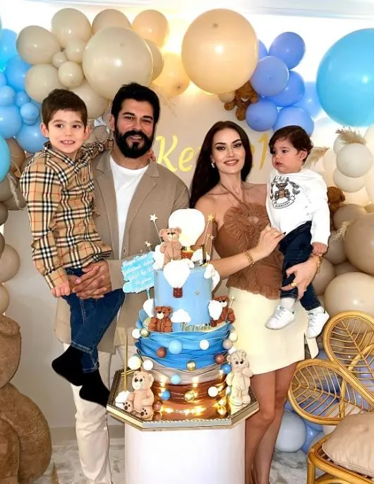 Fahriye Evcen ve Burak Özçivit’ten set pozları