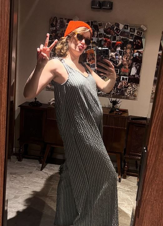 Doğum için gün sayan Burcu Biricik son halini paylaştı