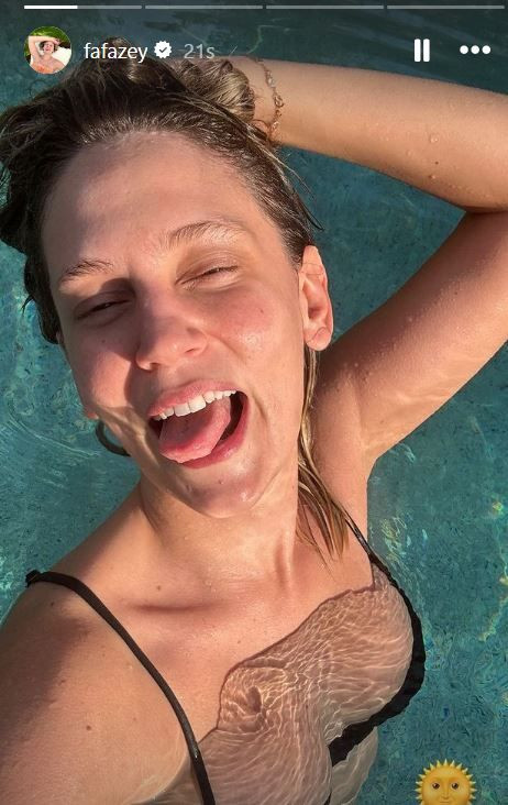 Farah Zeynep Abdullah tatil için Bodrum'u seçti! İşte oyuncunun tatil pozları