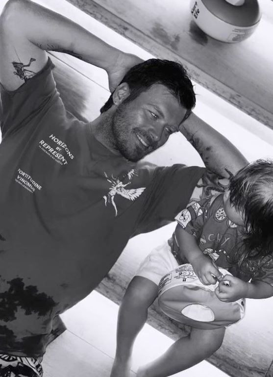 Kıvanç Tatlıtuğ ve oğlu Kurt Efe'den yeni pozlar