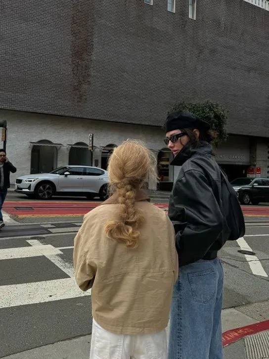 Yasemin Özilhan'dan kızları ile birlikte San Fransisco pozları