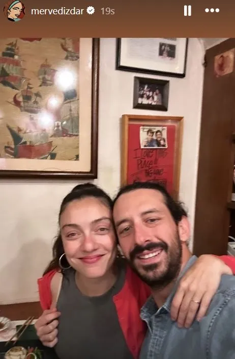 Merve Dizdar ve Cihan Ayger çifti balayı için Tokyo’ya gitti
