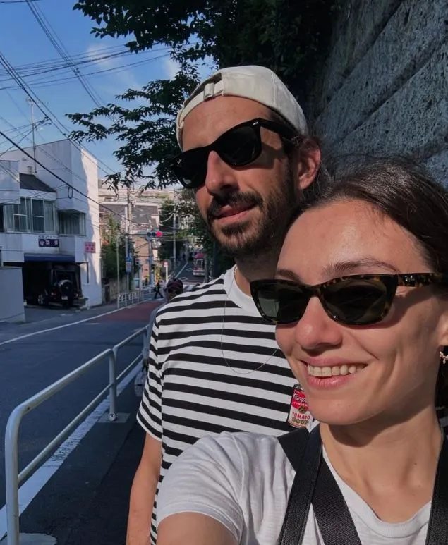 Merve Dizdar ve Cihan Ayger çifti balayı için Tokyo’ya gitti