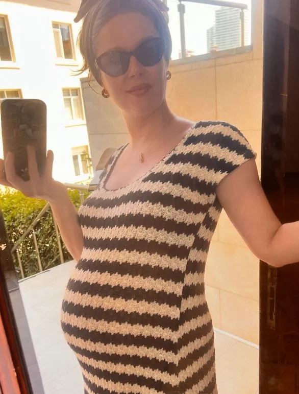 Anne olmak için gün sayan Burcu Biricik'ten yeni pozlar: Gülümse Luna gülümse