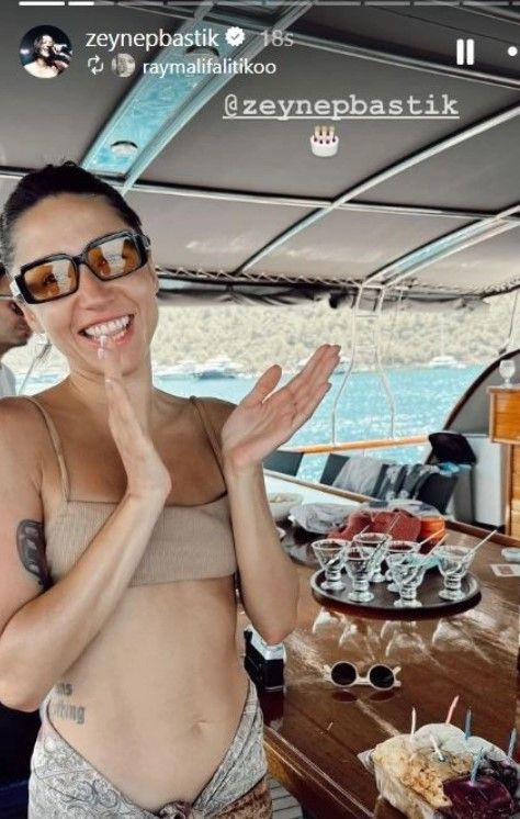 Serkay Tütüncü'den sevgilisi Zeynep Bastık'a: İyi ki doğdun güzelim