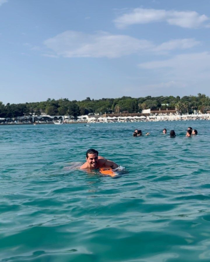 Berk Atan'dan su sporları şovu: Varım bu sporda...