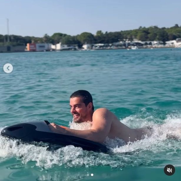 Berk Atan'dan su sporları şovu: Varım bu sporda...