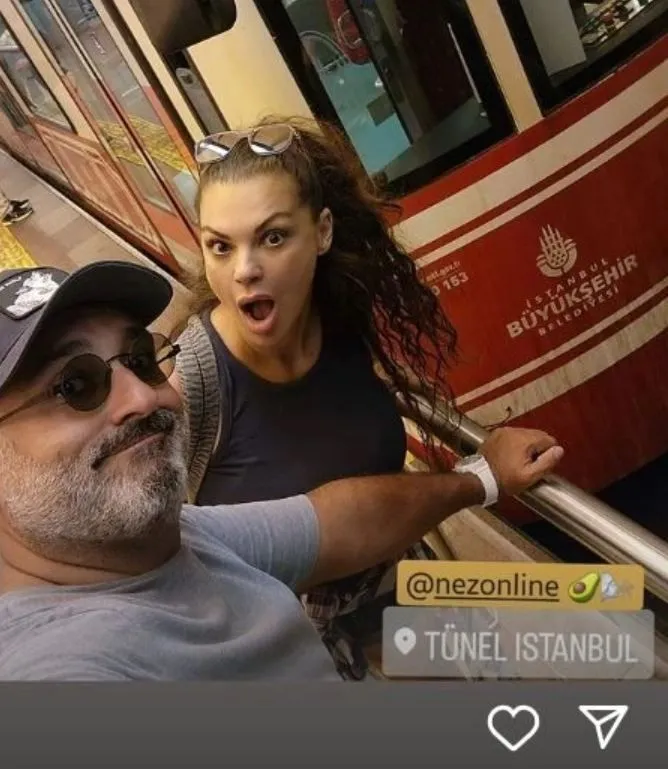 Rüştü Onur Atilla'dan sevgilisi Nez'le yeni kare: Seviyorsan git ısır bence