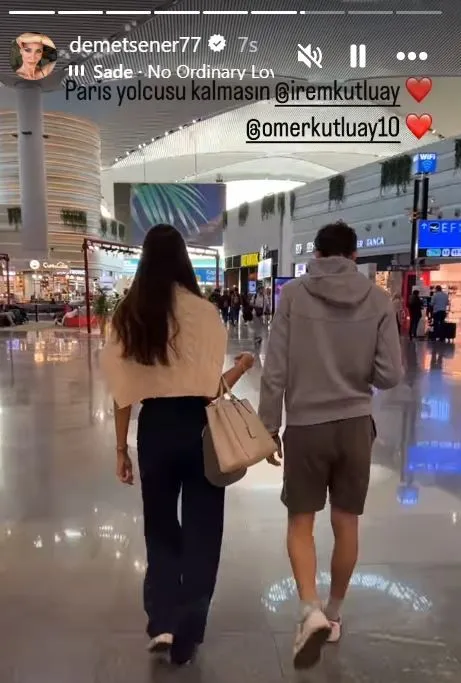 Demet Şener oğlu ve kızı ile Paris'e gitti: Paris'ten sevgiler