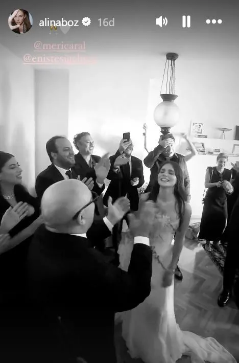 Meriç Aral ve Serkan Keskin çifti bugün evleniyor! İlk kareler geldi