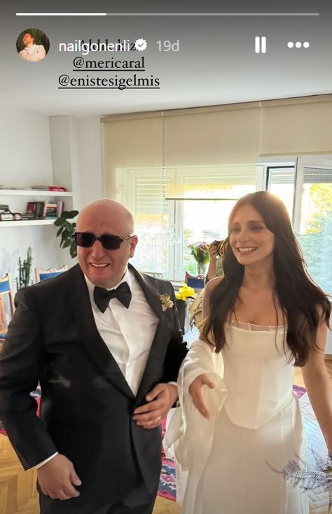 Meriç Aral ve Serkan Keskin çifti bugün evleniyor! İlk kareler geldi