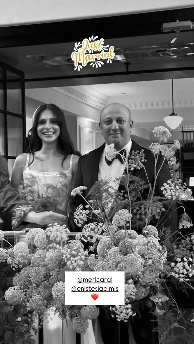 Meriç Aral ile Serkan Keskin'in düğününde ünlüler geçidi