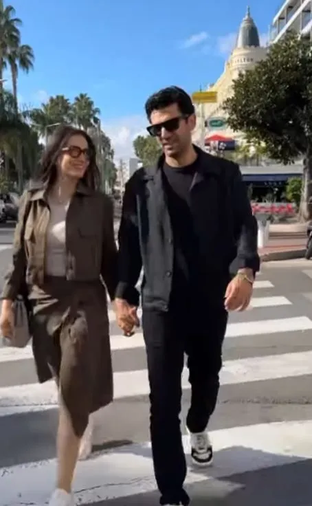 Murat Yıldırım eşi Iman Elbani'nin doğum gününü Cannes'te kutladı