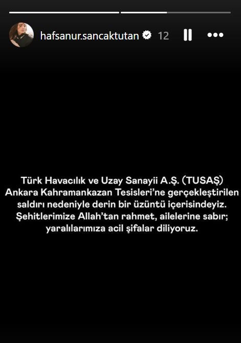 Ünlüler terör saldırısını lanetledi: Başımız sağ olsun