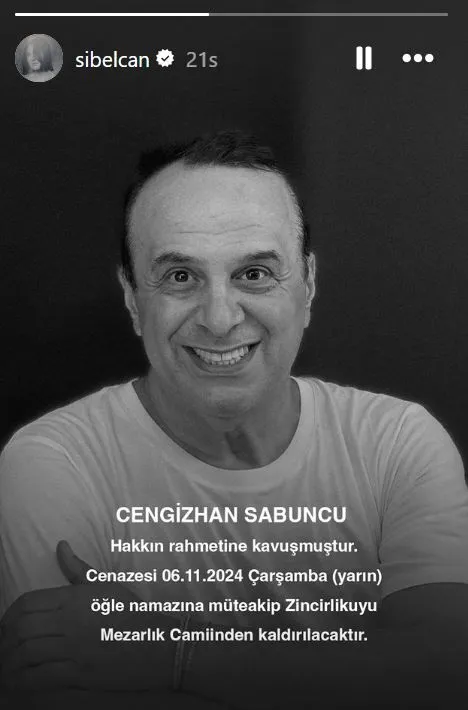 Sibel Can'ı yıkan ölüm! Menajeri Cengizhan Sabuncu hayatını kaybetti