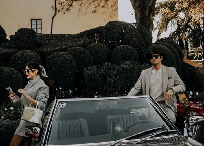 Kıvanç Tatlıtuğ eşi Başak Dizer’den nostaljik Toscana pozları