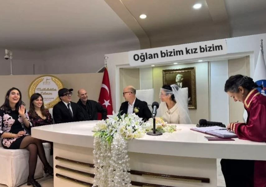 Murat Pilevneli ve Senem Özgören evlendi
