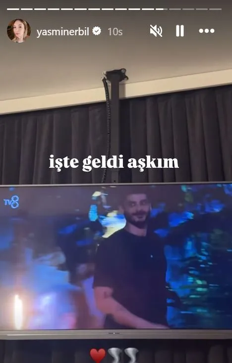 Yeniden Survivor'a giden Yiğit Poyraz'a sevgilisi Yasmin Erbil'den duygusal paylaşım