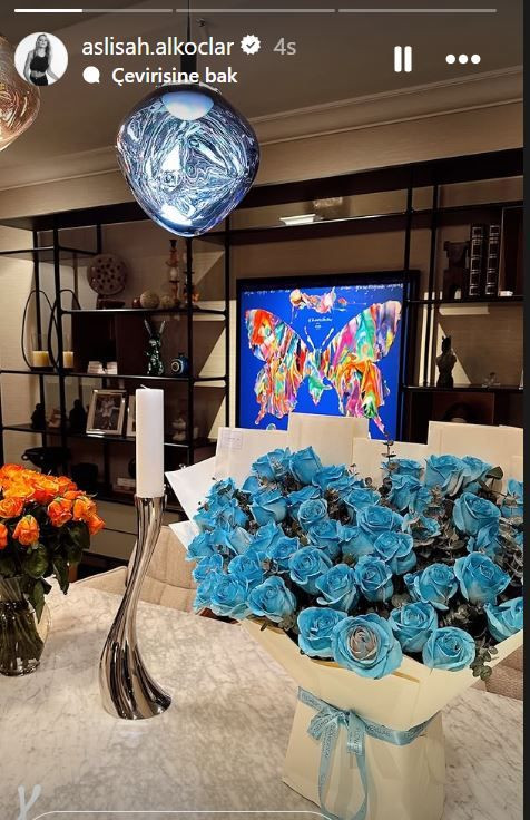 Aslışah Alkoçlar'dan evlilik yıl dönümü paylaşımı